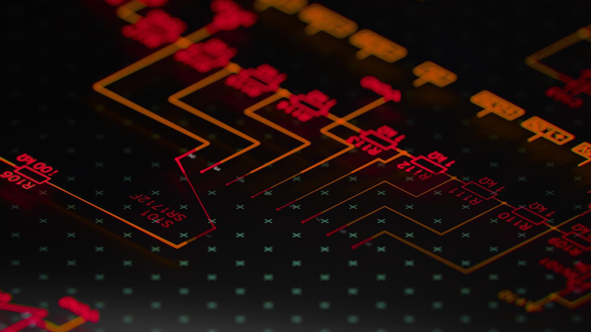 Artistic rendering of a schematic